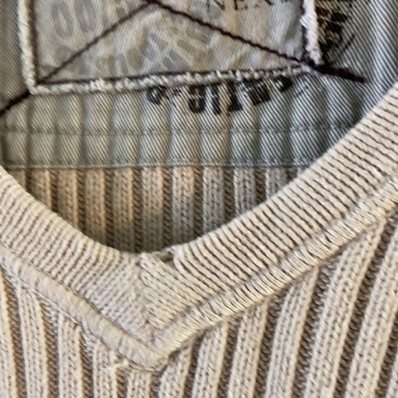 Beige men’s jumper - Picture 3 of 5